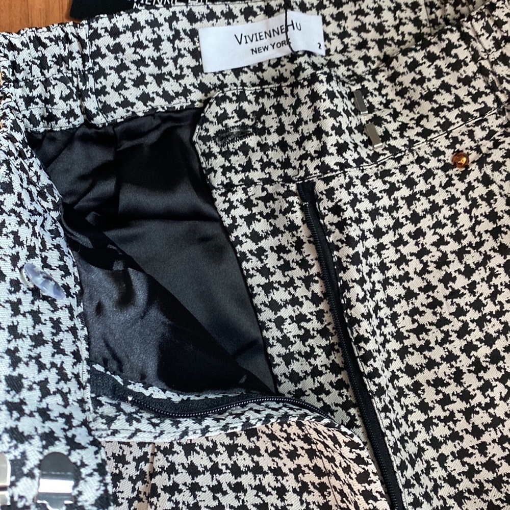 VIVIENNE HU Houndstooth tapered suit - Picture 12 of 14